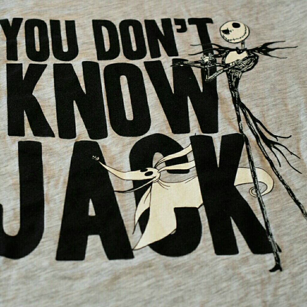 Nightmare Before Christmas Novelty Graphic T-Shirt